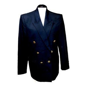 Luber  Wool Blazer Double Breasted Jacket Size 38